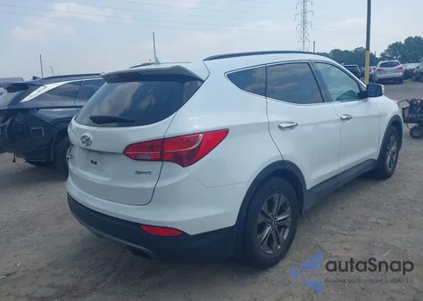 2014 Hyundai Santa Fe Sport 2.4L from USA, damaged, VIN 5XYZU3LB3EG208482